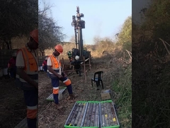 Διαμάντιος πυρήνας για γεωλογικές γεωτρήσεις