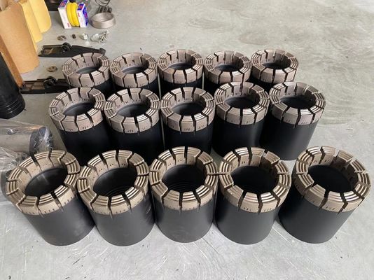 Η σειρά HQ/AQ/BQ/NQ/PQ Core bit Barrel Drill Diamond Boring Bit Hq Drill HQ3 Tri Cone Diamond Core Drill Bit